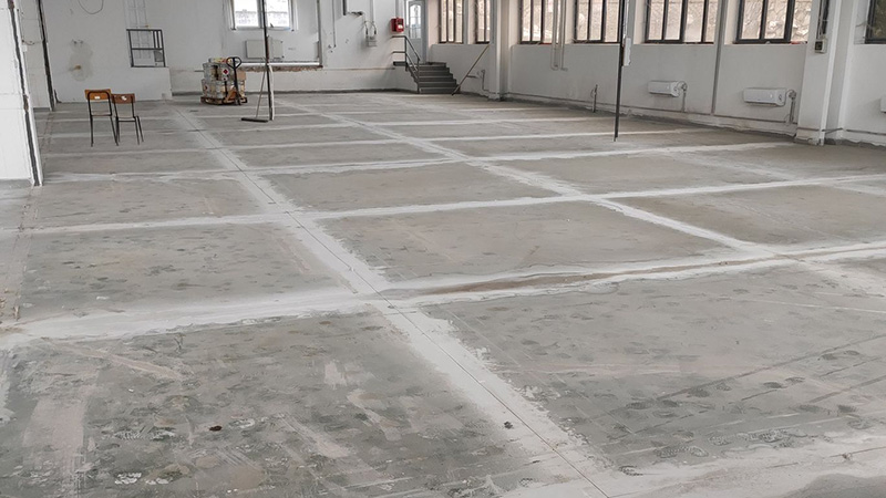 ESD poliuretán bevonat kivitelezése